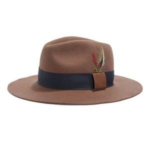 Biltmore Wool Wide Brim Fedora Hat